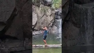 Uttarakhand hidden Waterfall 😍. For location Watch Video. #campinginindia #waterfall #uttarakhand