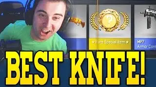 MY BEST KNIFE CASE OPENING! CS GO UNBOXING
