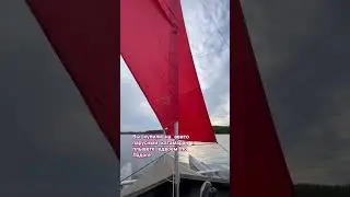 Романтика, которую не найдешь в большом городе #водныйтуризм #ладога #катамаран #алыепаруса