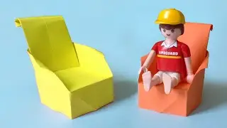 Comment faire un FAUTEUIL en ORIGAMI