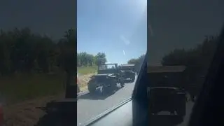 WW2 jeep convoy Normandy #normandy #dday80 #dday #ww2 #wwii #jeep #convoy #militaryvehicles #army