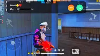 Free Fire Incoming Call Mom ❤️ Har Pal Ek Lamha ⚡⚡  BLACK FF YT ❤️