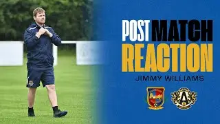 Post Match Reaction | Colls 5-0 Ashington AFC (Jimmy Williams)