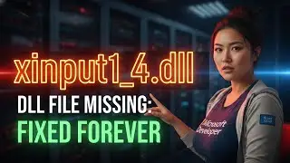 Xinput1_4.dll Corrupt or Missing? Here's the Easy Fix!