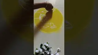 New year simple rangoli @Suryadailyrangolidesigns 