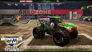 Monster Jam Steel Titans- 8 Truck Freestyle At GLENDALE 2019!