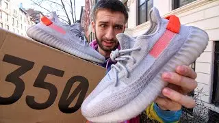 WARNING! ADIDAS YEEZY 350 v2 TAILGATE TAIL LIGHT ON FOOT REVIEW