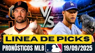 🔥⚾️  PRONOSTICOS DE MLB  PARA HOY 19 DE SEPTIEMBRE 🤑 PARLAY GRATIS 🔥