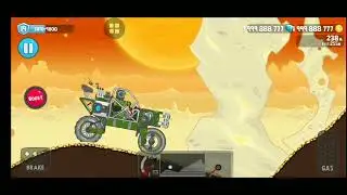 Bigfoot is hard to control even on bumpy rides!