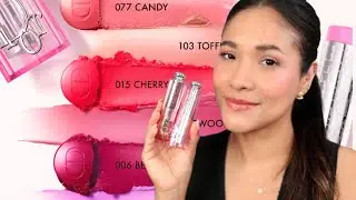 DIOR BACKSTAGE ROSY GLOW BLUSH STICKS | DEMO AND COMPARISONS