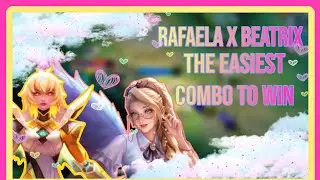 🩷💛RAFAELA GAMEPLAY | RAFAELA + BEATRIX = UNDEFEATABLE COMBO + NARUTO X MLBB COLLAB CHANGES