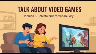 How to Talk About Video Games in English  English Conversation Practice