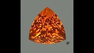 Citrine Super Trillion&trade; Cut 91.57 cts
