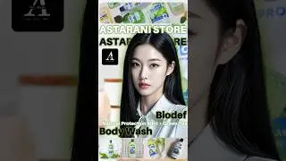 Astarani Store | Biodef Natural Protection Mint + Green Tea Body Wash Refill 400ml #shorts #bodywash