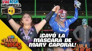 ¡Mary Caporal perdió su máscara en La Jaula de Las Locas 2022 ante Bengalee!