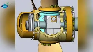Adjustable pitch propeller.