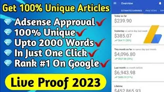 how to get unique article for blog | how to get plagiarism free article for blog   article generator