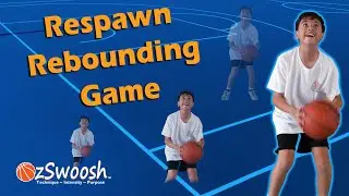 FUN Basketball Rebounding Drill for Kids: Shooting Game