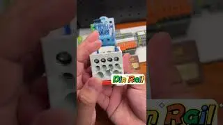 Din Rail Power Distribution Terminal Block with High Current #dinrail #electricalsafety #electrical