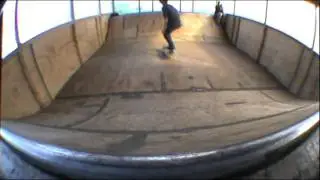 Joe walker ripping the walker family ramp