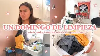 VIVIENDO SOLA ||  ep. me toca toda la limpieza :/