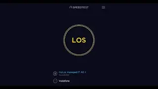Vodafone 1000 Mbit Speedtest (FRITZ!Box 6591 Cable)