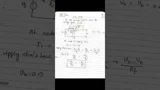 FEC 5.23- For the Op-Amp circuit find the voltage gain Vo/Vs Fundamentals of Electric Circuits