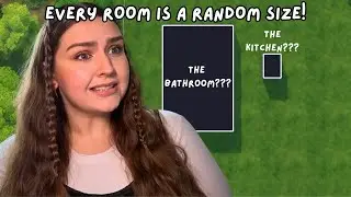 every room is a RANDOM size build challenge in the sims 4! - moesi