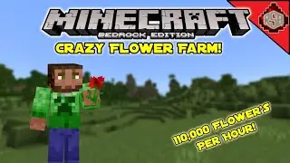 Fully Automatic Flower farm! 110,000 flowers per hour!