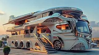 INCREDIBLE MOTORHOMES THAT WILL REDEFINE ROAD TRAVEL!
