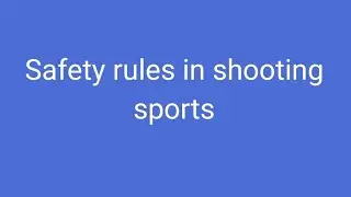 #Safety rules in shooting sports#sonipat #shootingsport #shootingcoach #game #sports #kheloindia #om