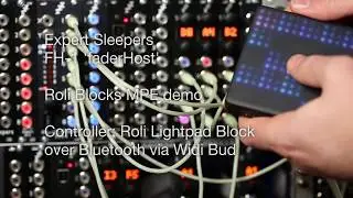 Expert Sleepers FH-1 - Roli Blocks MPE demo