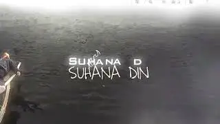 Suhana Din- OG Lucifer aka 'दैत्य' ft. CALM (Official Visualizer) Prod by Hurricane