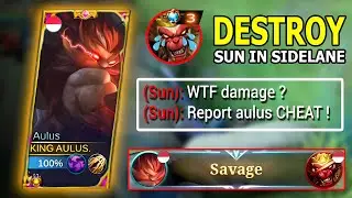 AULUS INSPIRE = DAMAGE HACK ⁉️ AULUS BEST BUILD AND EMBLEM FOR INSANE DAMAGE | AULUS MOBILE LEGENDS