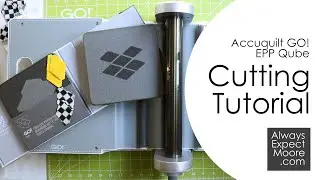 Accuquilt GO! EPP Qube Cutting Demo