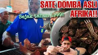 MUKBANG SATE DOMBA ASLI AFRIKA!!