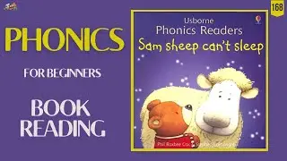 Sam Sheep Cant Sleep - Usborne Phonics Reader - Phonics for Beginners
