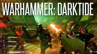 RAIDING THE INFESTED CITY IN DARKTIDE! - Warhammer 40k: Darktide Beta Gameplay