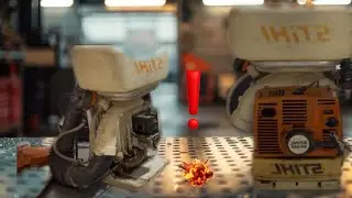 Como hacerle un mantenimiento a una fumigadora sthil Sr 420
