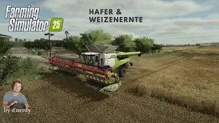 Claas Lexion 8900 bei der Ernte LS25 Gameplay