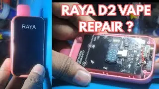 Raya D2 Repair | raya d2 no smoke | raya d2 vape | vape coil repair #rayad2vape
