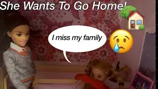 Barbie Doll Boarding School Series | After-School Routine 🌸 Amelia Feels Homesick