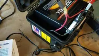 Power Vac PV 2100 battery box