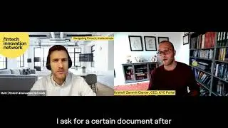 FIN Spotlight snippet - Kristoff Zammit Ciantar, CEO, KYC Portal