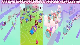 *NEW* Fall Guys SS4 New Creative Levels & Release Date LEAKED!