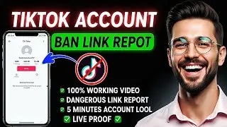 How to report tiktok account permanently Banned 😱 kisi ka tiktok Fake account banned kaise kare 2025