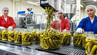 Inside a Modern Pickle Factory: How Millions of Pickles Are Made (Full Process)