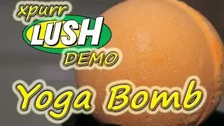 Lush - Yoga Bomb Bath Bomb - Underwater Demo Review
