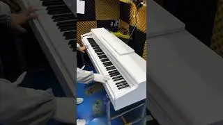 White electric piano #piano #electronicpiano #electricinstrument #digitalpiano #keyboardinstrument