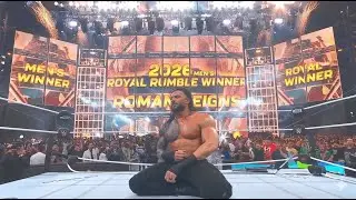TRIBAL CHIEF ERA 🔥 Roman Reigns Wins Royal Rumble 2026!